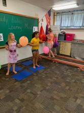 students using motor lab